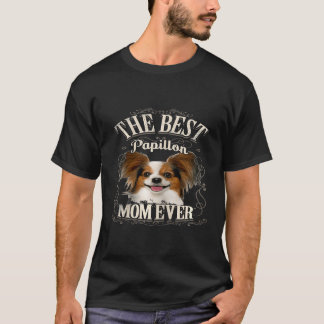 T-shirt Femme Meilleur Papillon Maman Jour Drôle Continent