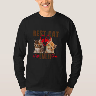 T-shirt Femme Meilleure Maman Chat Ever Chat Pour Femmes