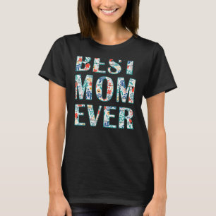 T-shirt Femme Meilleure Maman Jamais Mama Fantastique Mama
