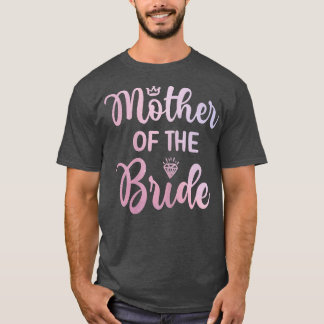 T-shirt Femme Mère De La Mariée Bridal Shower Mariage D