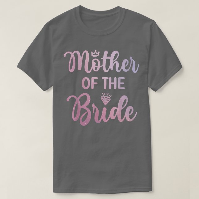 T-shirt Femme Mère De La Mariée Bridal Shower Mariage D (Design devant)