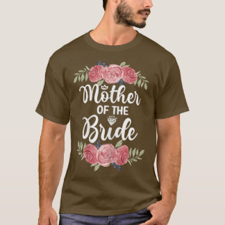 T-shirt Femme Mère De La Mariée Enterrement De Vie De Jeun