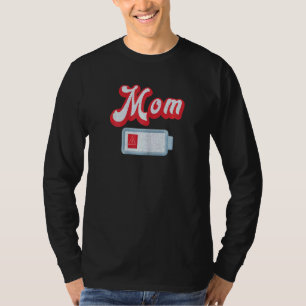 T-shirt Femme Mère Fatigué Maman Joke Motheru2019s Jour Ma