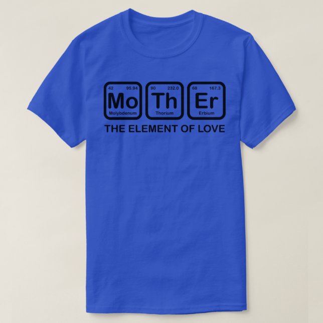 T-shirt Femme Mère L'Élément De L'Amour Mère Mère Scien (Design devant)