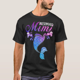 T-shirt Femme Mermaid Mimi Mermaid Fête Anniversaire Mère