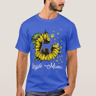 T-shirt Femme mignonne Beagle Mama Tournesol Chien Maman M
