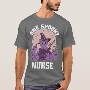 T-shirt Femme mignonne infirmière tenue d'Halloween Premiu
