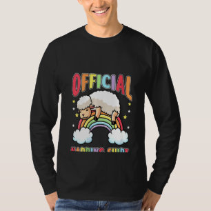 T-shirt Femme Mignonne Moutons Avec Arc En Ciel Pyjama Nap