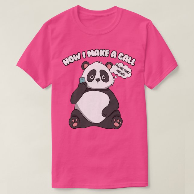 T-shirt Femme mignonne Panda Bear Premium (Design devant)