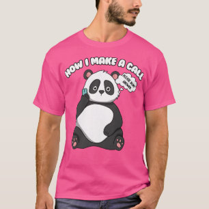 T-shirt Femme mignonne Panda Bear Premium