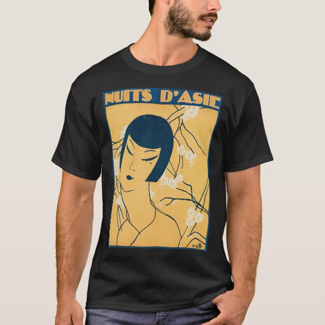 T-shirt Femme minimaliste Art Déco (Devant)