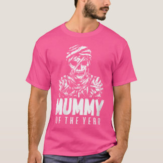 T-shirt Femme momie de l'année Fantôme Chasse Halloween