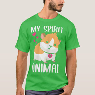 T-shirt Femme Mon Esprit Animal Guinée J'aime Maman Collie