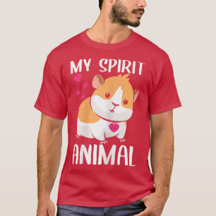 T-shirt Femme Mon Esprit Animal Guinée J'aime Maman Collie