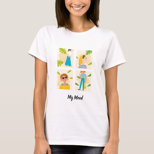 T-Shirt femme « My Mood » (Devant)