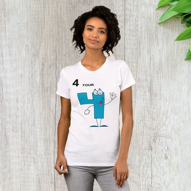 T-shirt femme n° 4 souriante (Créateur téléchargé)