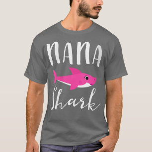 T-shirt Femme Nana Shark Grand-mère requin rose G