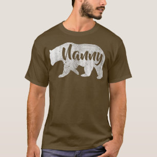 T-shirt Femme Nanny Bear Awesome Camping