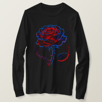 T-shirt femme Neon Rose