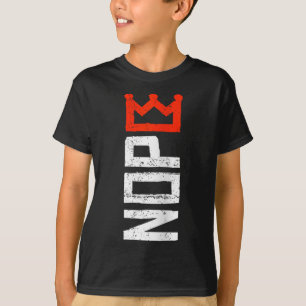 T-shirt femme Non aux Rois Panneau de protestation