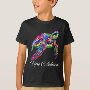 T-shirt Femme Nouvelle-Calédonie col en V