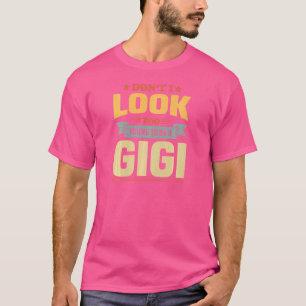 T-shirt Femme Nouvelle grand-mère Garçon ne me pas trop je
