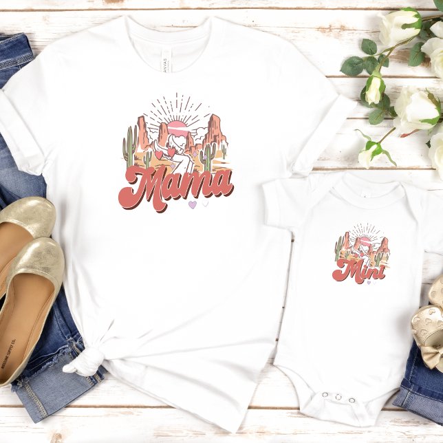 T-shirt Femme Occidentale Maman Et Moi Qui Correspondent A (Créateur téléchargé)