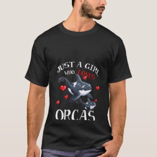 T-shirt Femme Orca Ventilateur Mer Animal Mammifères Marin
