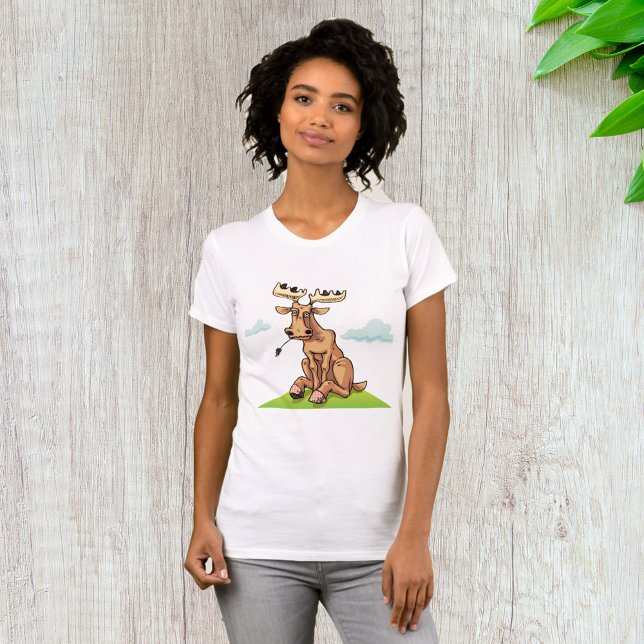T-shirt femme orignal (Créateur téléchargé)