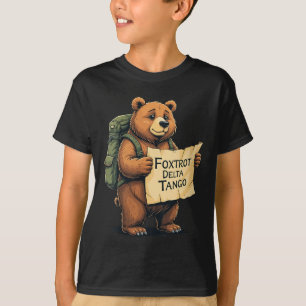 T-shirt Femme Ours Foxtrots Deltas Tangos Funny Ours Foxtr