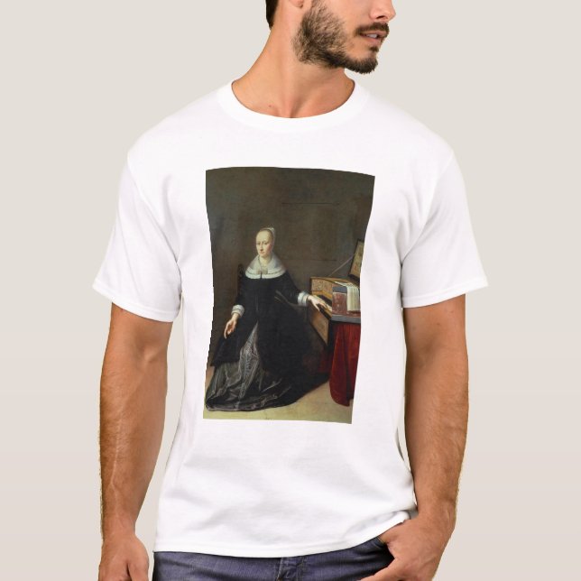 T-shirt Femme par une vierge (Devant)