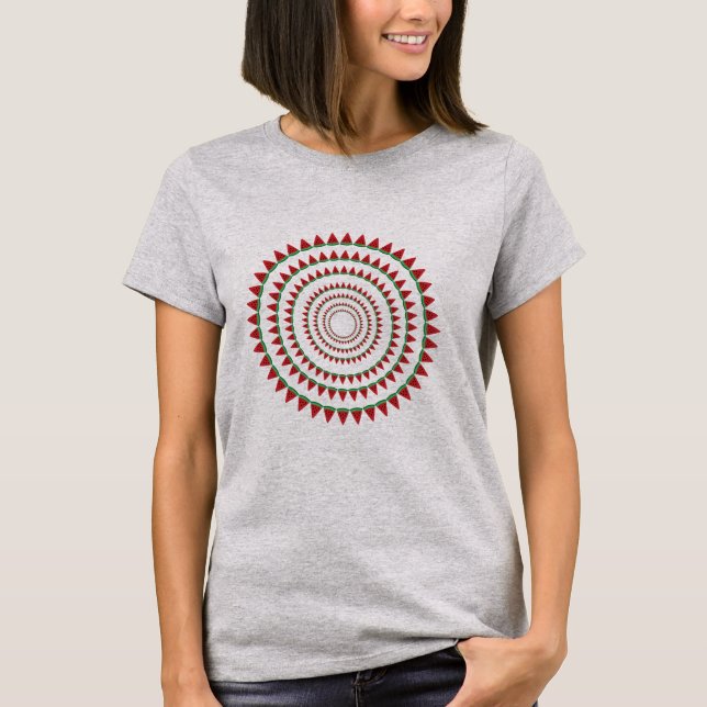 T-shirt femme Pastèque d'été  (Devant)