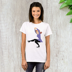 T-shirt femme patinage artistique