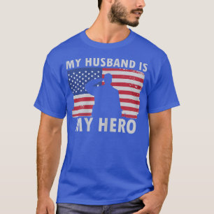 T-shirt Femme Patriotique Américaine Drapeau Anciens Comba