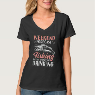 T-shirt Femme Pêche Graphique Femmes Et Pêcheuse Fille 1