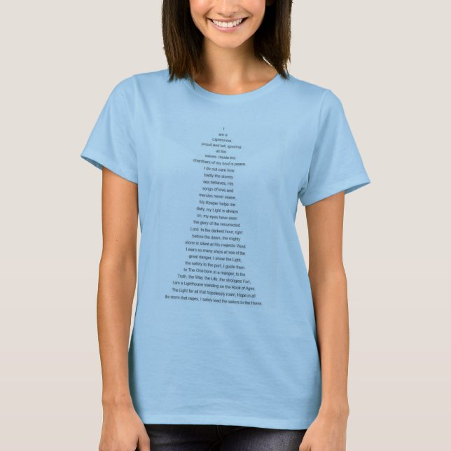 T-shirt femme phare (Devant)