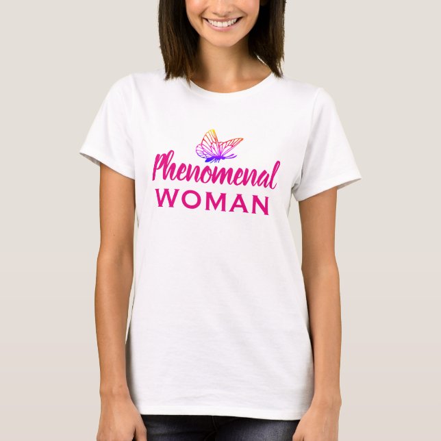 T-shirt Femme phénoménale (Devant)