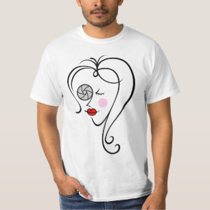 T-shirt Femme photographe