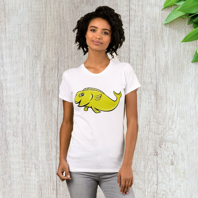 T-shirt Femme Poisson Koi (Créateur téléchargé)