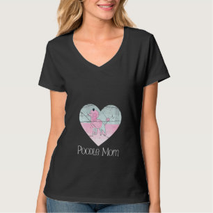 T-shirt Femme Poodle Pet Maman