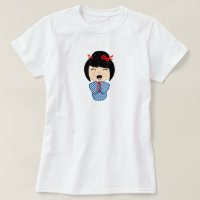 T-Shirt Femme Poupée Kokeshi