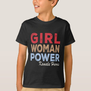 T-shirt Femme Power Kamala Harris Retro Vintage