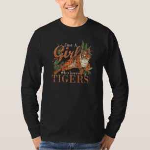 T-shirt Femme Predator De Chats Sauvages Juste Une Fille Q