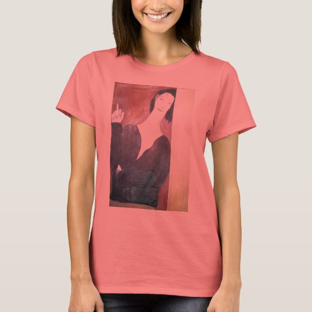 T-shirt Femme Prête À La Cigarette (Devant)