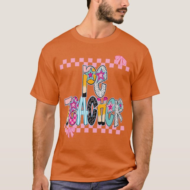 T-shirt Femme professeur d'EPS retour à l'école Éducation  (Devant)