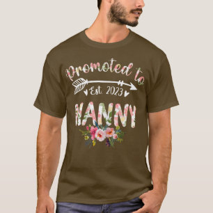 T-shirt Femme promue à Nanny Est 2023 Femme Floral Fir