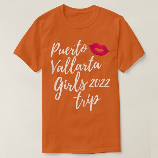T-shirt Femme Puerto Vallarta Girls Trip 2022 Fun Matchin (Design devant)