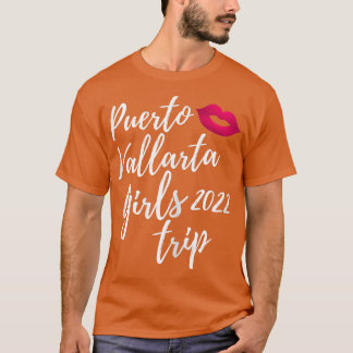 T-shirt Femme Puerto Vallarta Girls Trip 2022 Fun Matchin