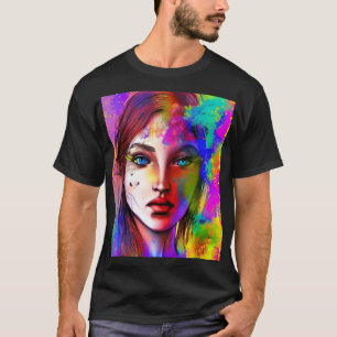 T-shirt Femme puissante urbaine