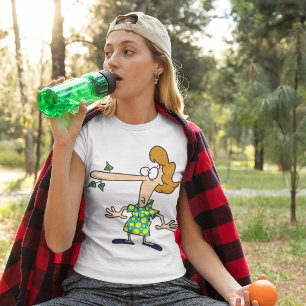 T-shirt Femme Qui A Dit Mensonges